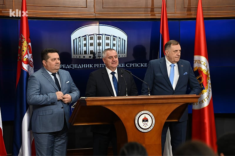 Tužilaštvo BiH obustavilo istragu protiv Dodika, Viškovića i Stevandića zbog napada na ustavni poredak